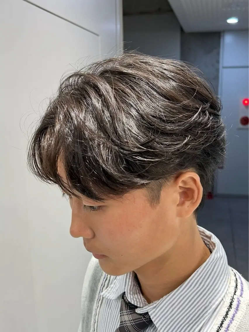 ショート パーマ メンズ メンズ特化⚡️パーマ テッタのヘアスタイル