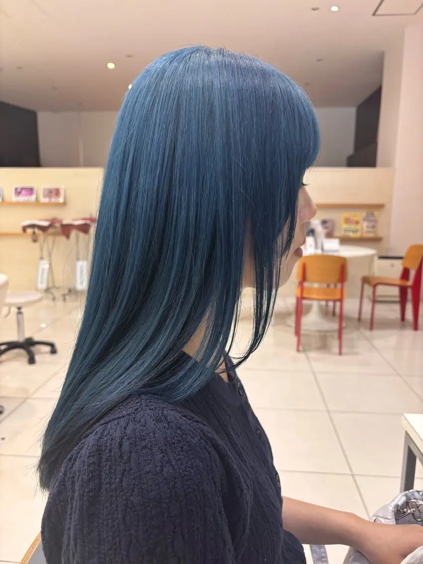 ロング ハイライト 髪質改善 似合わせカット トリートメント 🫧髪質改善🫧山口 碧のヘアスタイル