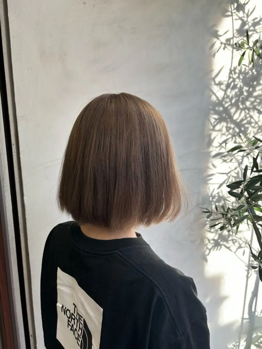 ミディアム カラー 【ハイトーン特化】 🦋森山陽向/大宮のヘアスタイル