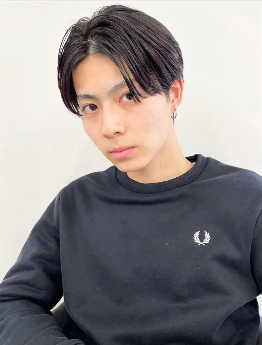 メンズ メンズパーマ 神田一瑳のヘアスタイル