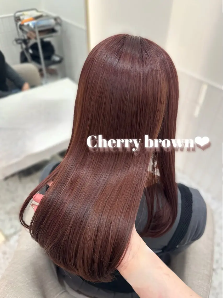 【学割U24】🫧🍓暖色ブリーチなしダブルカラー⸜❤️⸝➕トリートメント🫧/ブリーチなしWカラーの写真