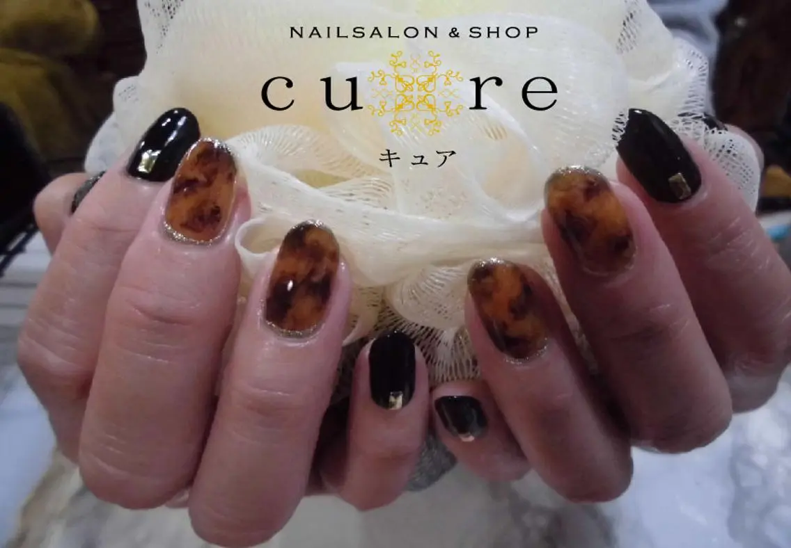 ミディアム ネイル ネイルサロン Cureのネイルデザイン