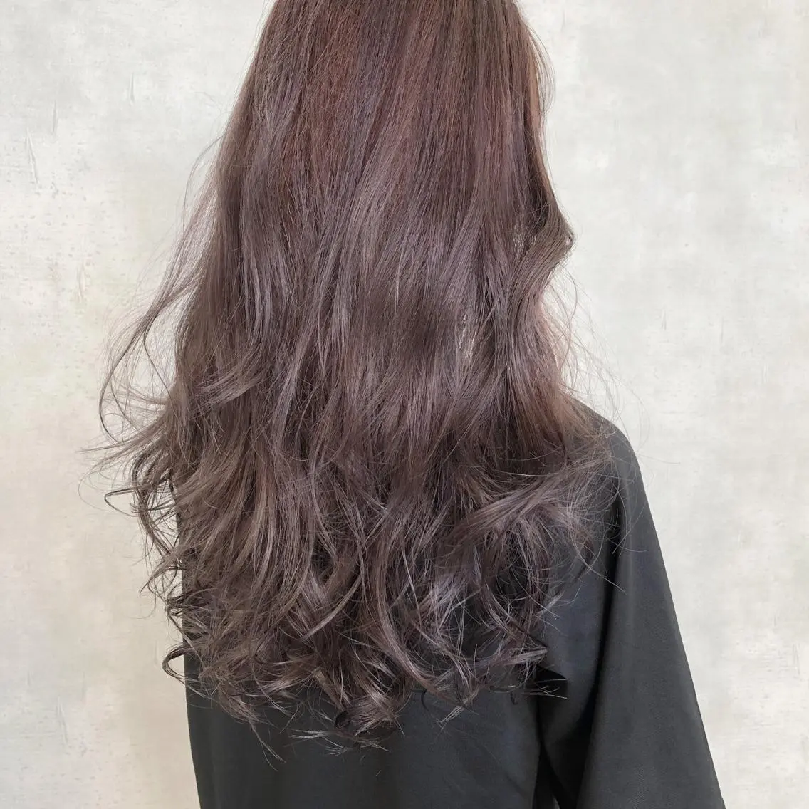 ロング カラー カット ヘアカラー トリートメント 國生 香織のヘアスタイル