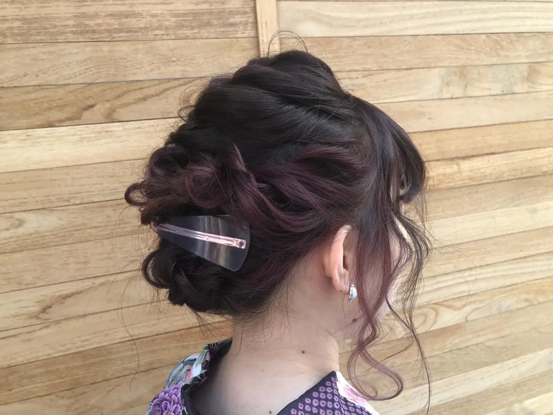 ミディアム ヘアアレンジ 浴衣 ✳︎SERA✳︎ 平日のみご案内の眉毛・アイブロウイメージ