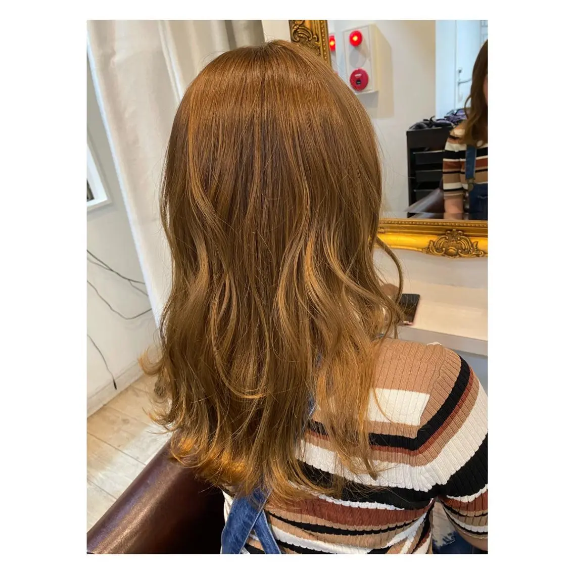 カラー ブリーチ ブリーチなしカラー カット ヘアカラー トリートメント 🩵盛れる顔周りヘア EMI🩵のヘアスタイル