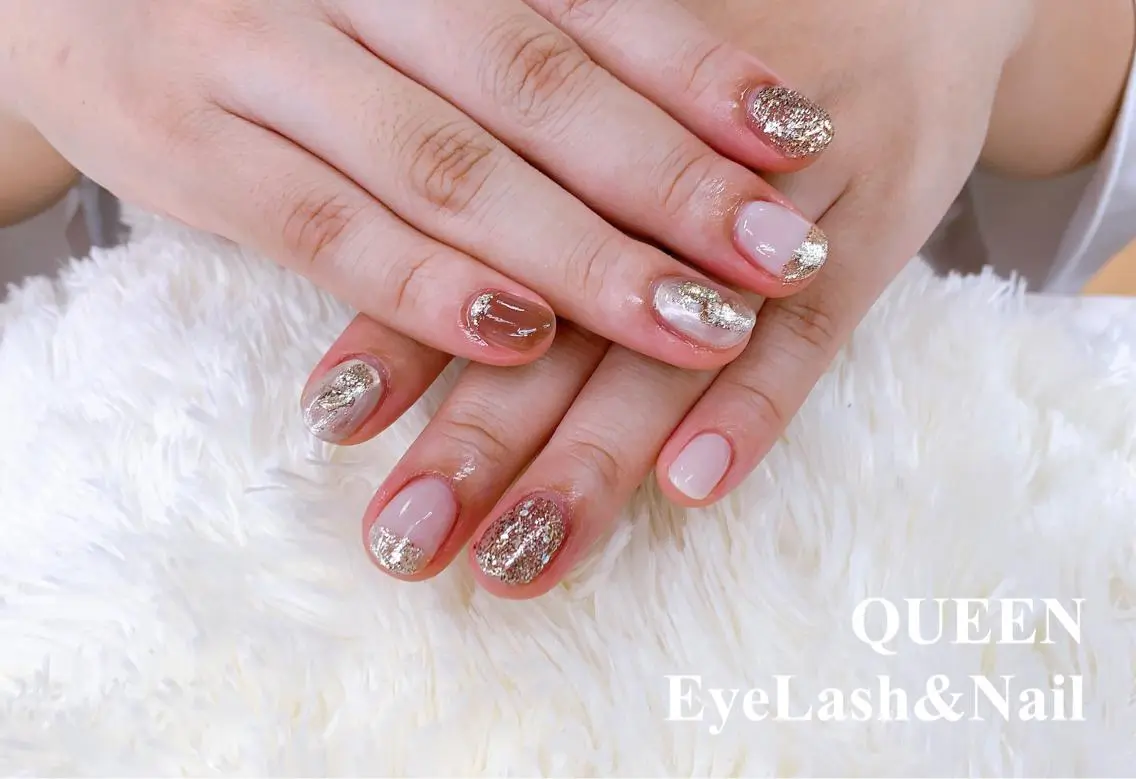 ショート カラー ネイル Bloom Nailのネイルデザイン