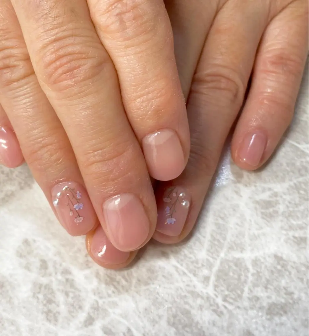 ネイル アートネイル ピンク ハンドネイル ゆぴねいる yupinailのネイルデザイン
