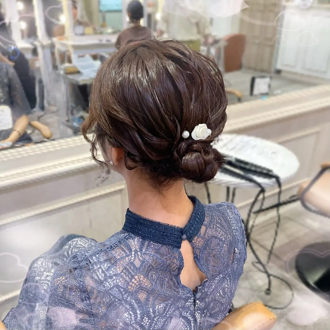 ヘアアレンジ ヘアセット 🎼艶感カラー ヘアメ たま🎀のヘアスタイル