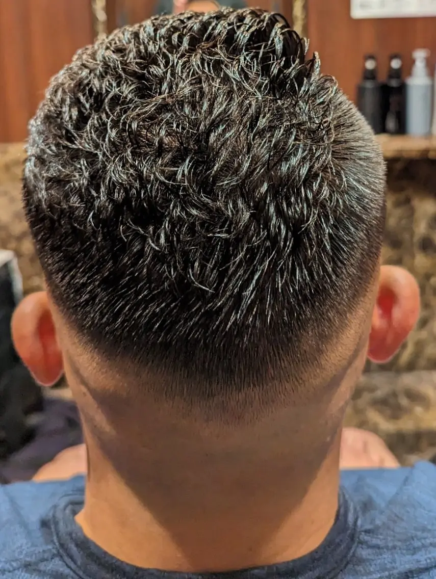 ショート カット パーマ 横須賀和也 ヒロ銀座一丁目のヘアスタイル