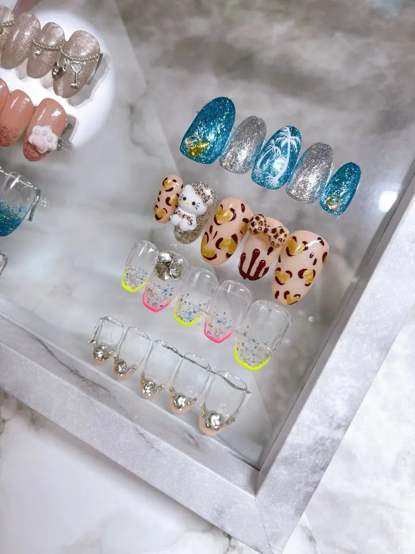 ネイル アートネイル キラキラネイル R@nail🫧町田 🫧らんのネイルデザイン