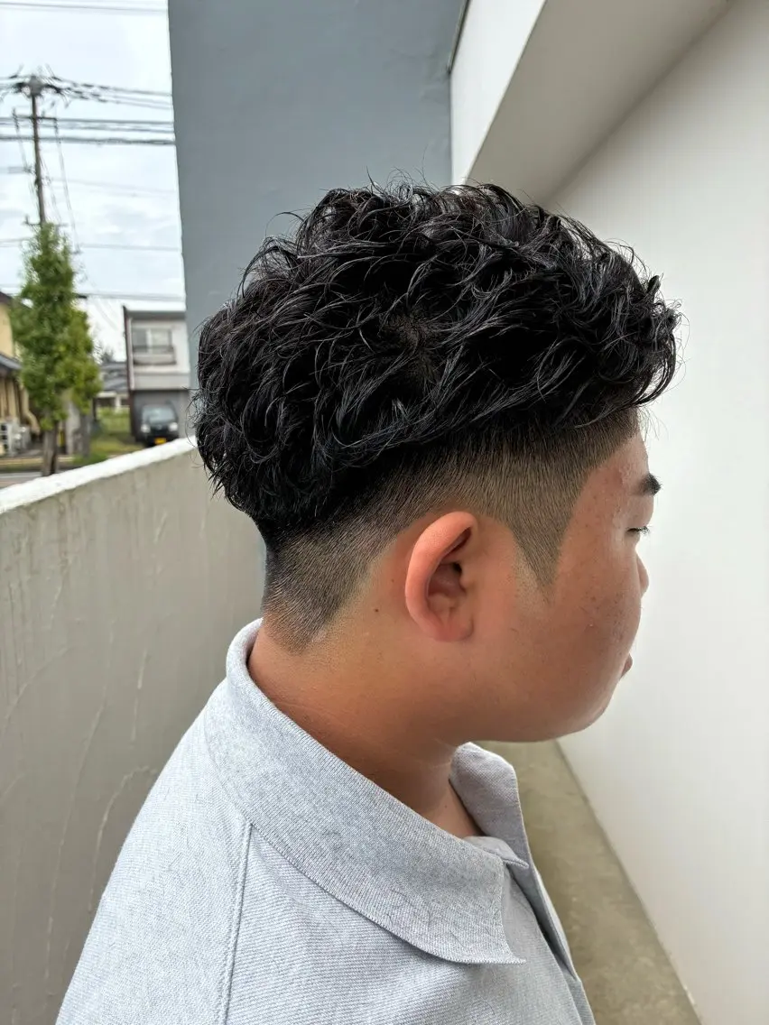 ショート パーマ カット パーマ 倉谷 恭平のヘアスタイル