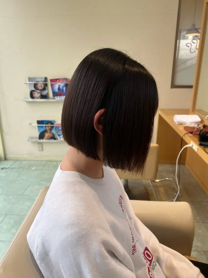 ショート ボブ 髪質改善 カット ヘアカラー 縮毛矯正 秋山 拳真のその他イメージ