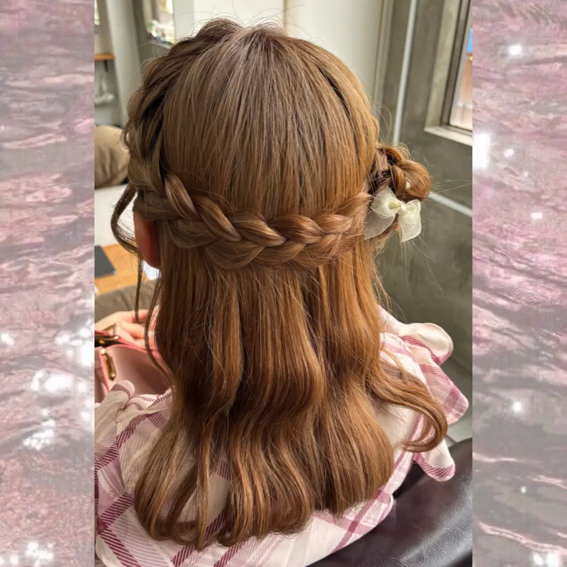 ヘアアレンジ ヘアセット 河原 彩心【練習モデル】のヘアスタイル