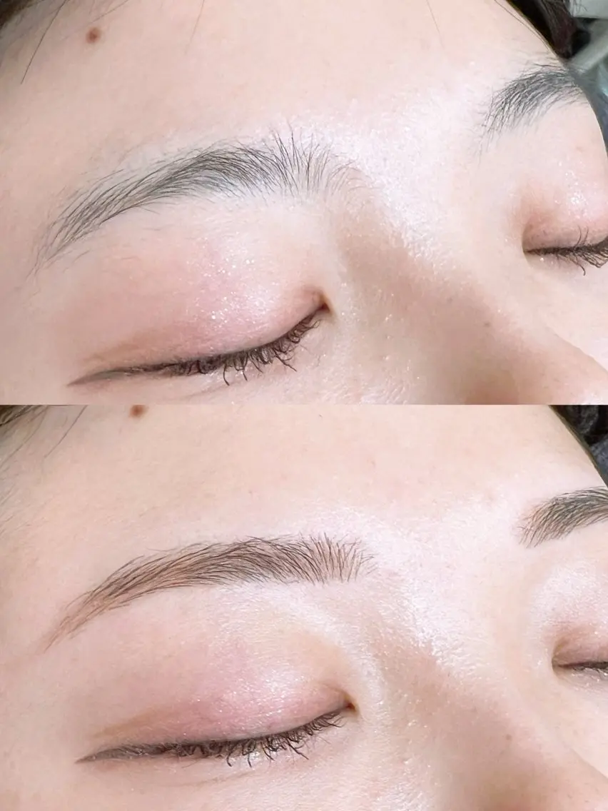 アイブロウ ワックス脱毛 眉カット その他(アイブロウ) うる艶カラー 🫶🏼💭mikaのヘアスタイル