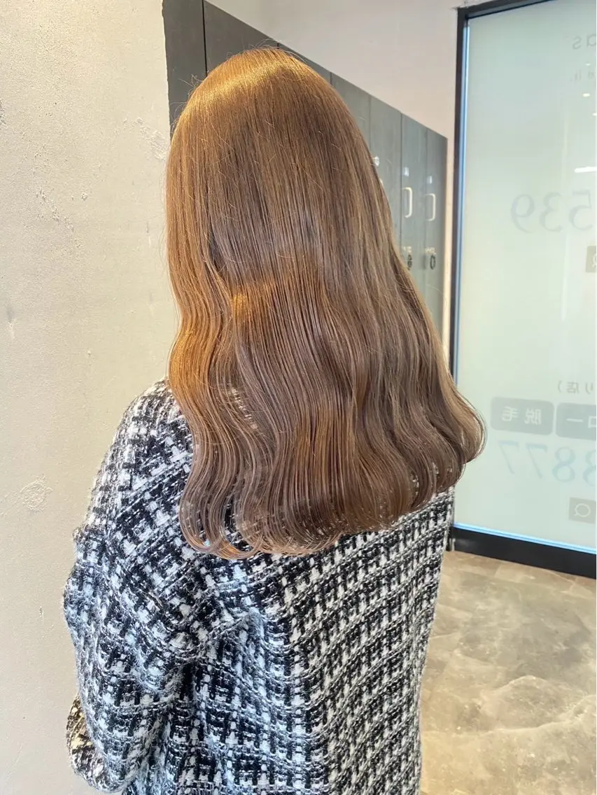 ロング 水戸/ブリーチカラー 中山りくのヘアスタイル
