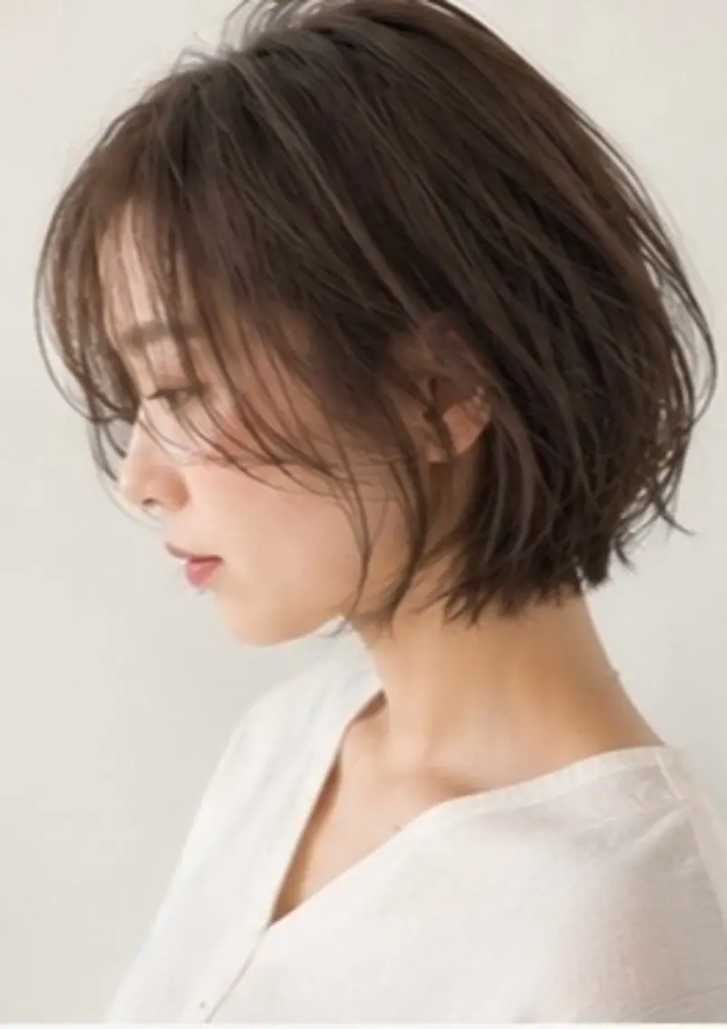 ミディアム 坂本 雅哉のヘアスタイル