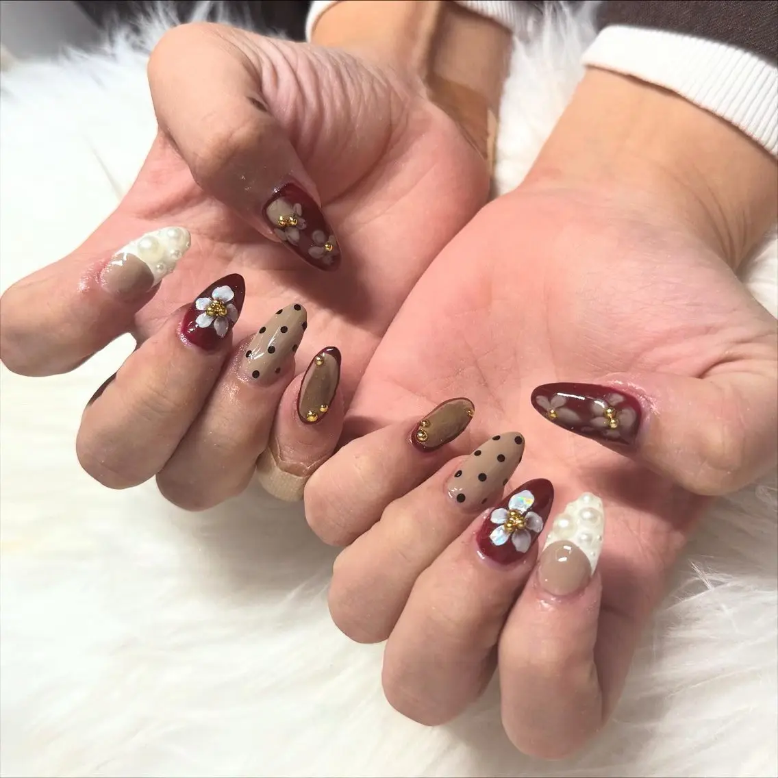 ロング ハンドネイル mao .のネイルデザイン