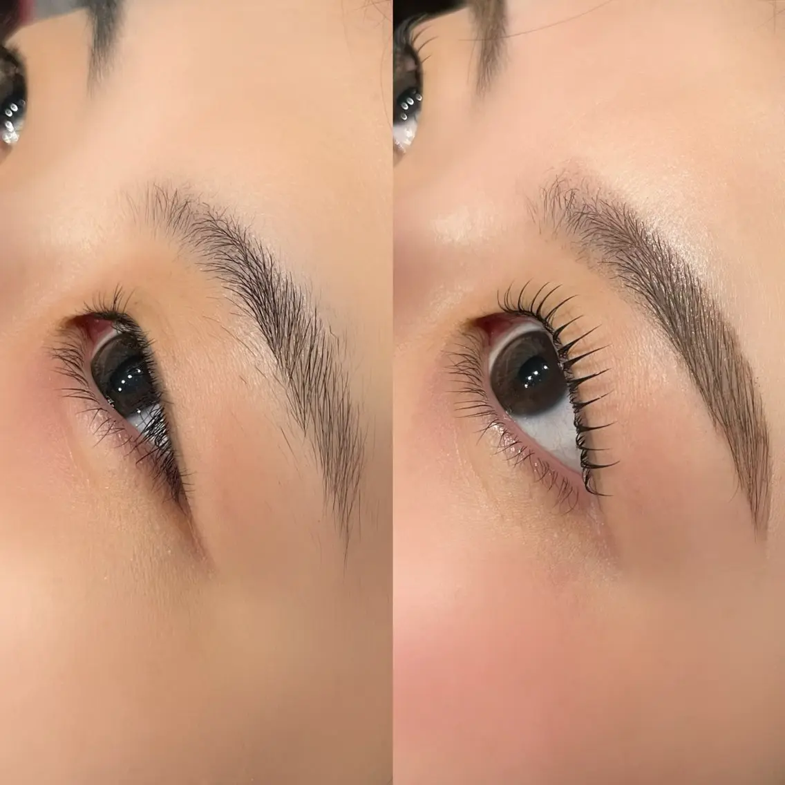 マツエク・マツパ ナチュラル 一重×まつ毛パーマ 眉毛/まつ毛/代官山 アイサロン🌻NAEのマツエク・マツパデザイン