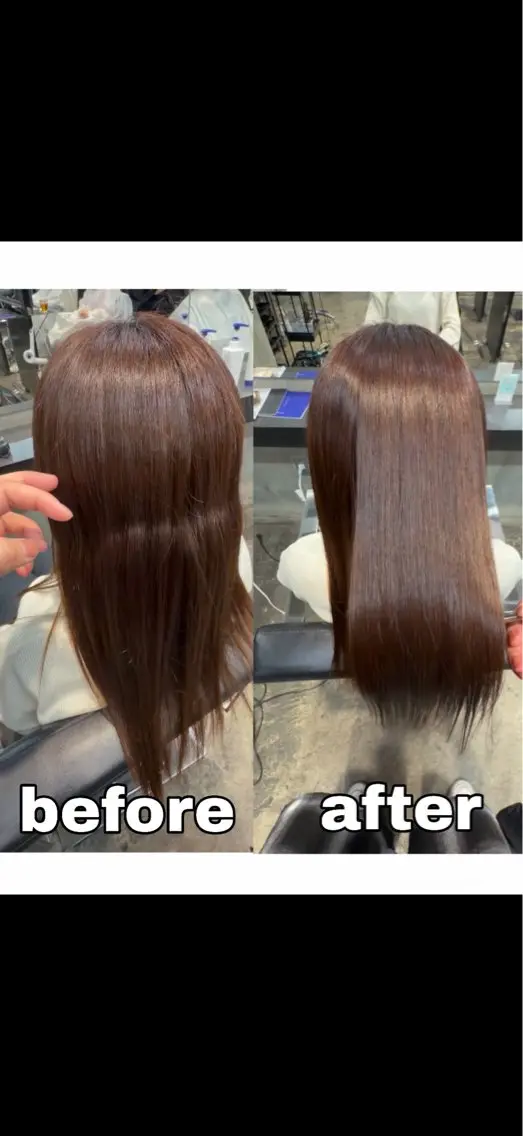 ロング 縮毛矯正 縮毛矯正 T  O Yのヘアスタイル