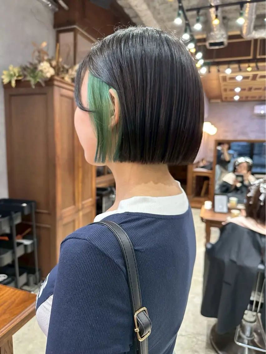 カラー ブリーチ インナーカラー ヘアカラー 縮毛矯正/髪質改善 小野竜聖のヘアスタイル