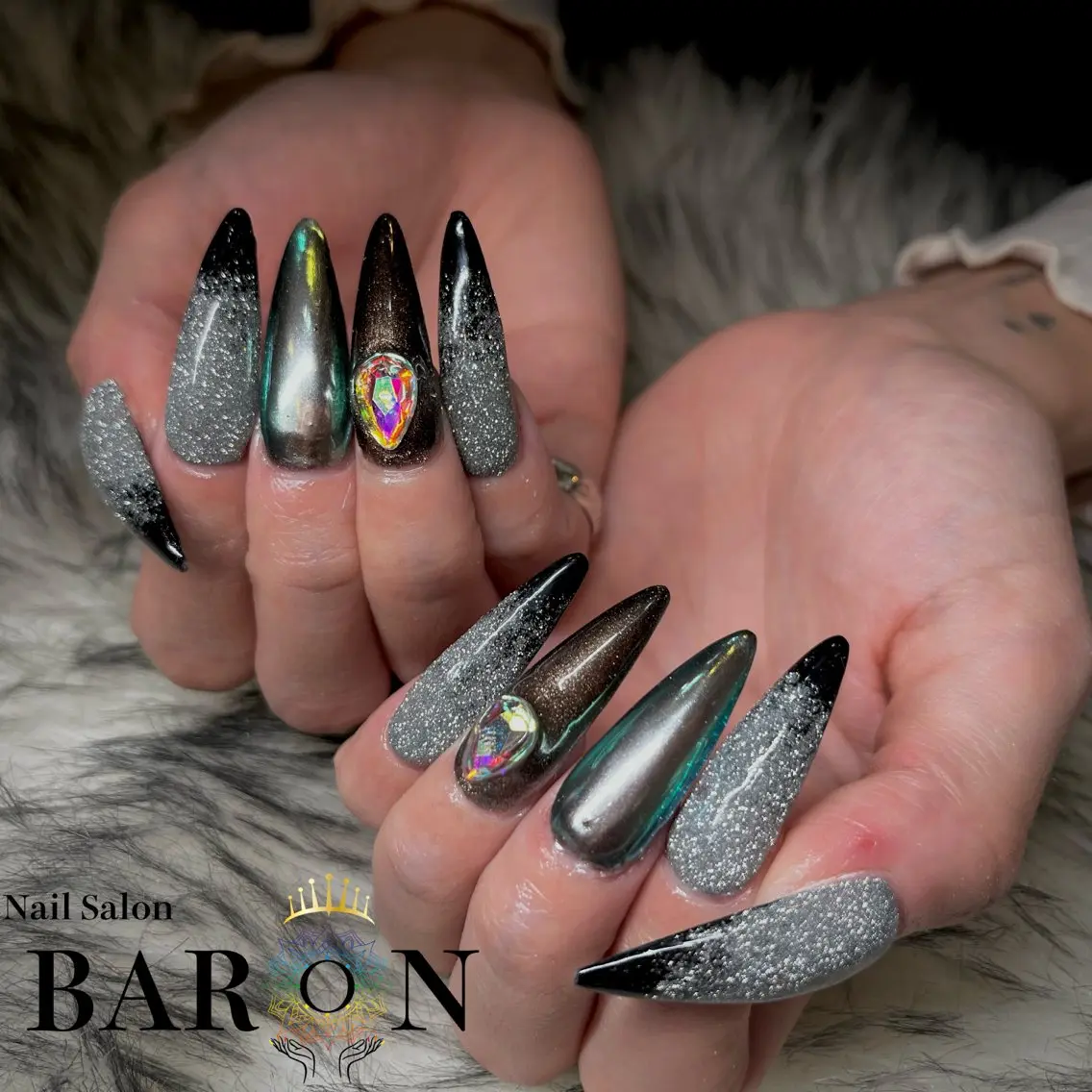 ネイル ハンドネイル ☆SAKI☆ BARON 店長のネイルデザイン