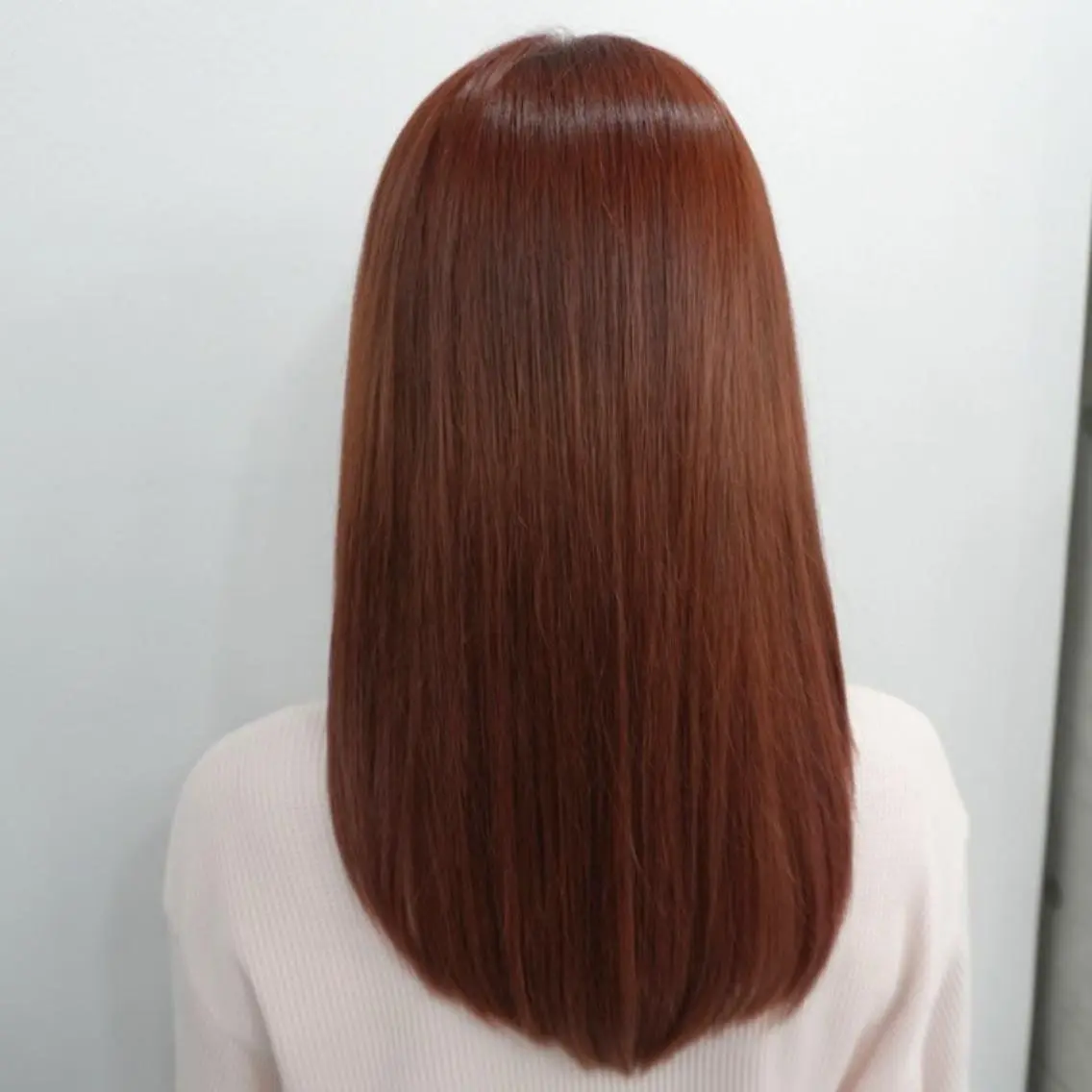 ロング カラー ブラウンカラー レッドカラー レッドブラウン ロング ❇️安達 優心❇️ レイヤー/艶髪特化のヘアスタイル