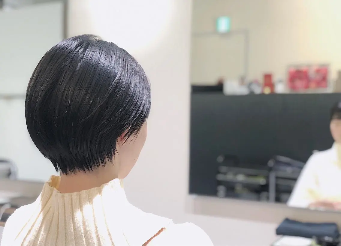 ショート ショートヘア カット トリートメント 清川 泰斗のヘアスタイル