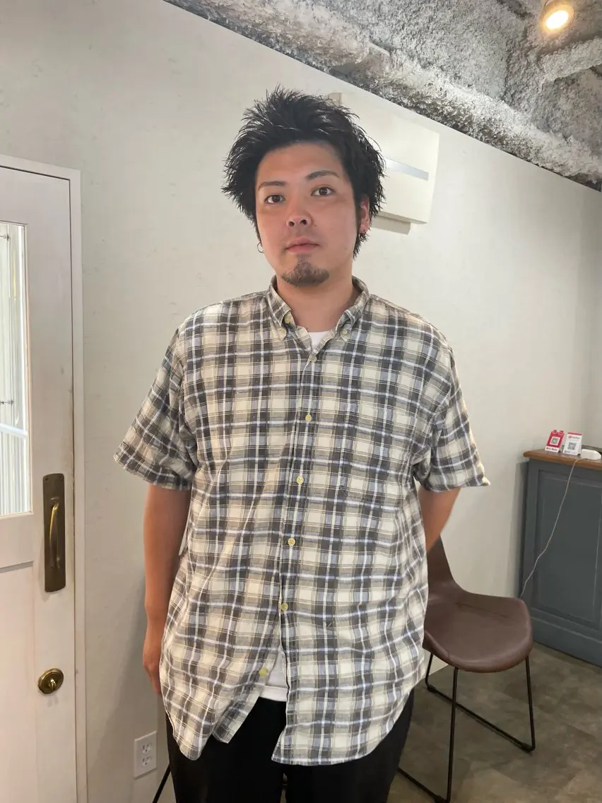 メンズ メンズショート カット 高田 翔平のヘアスタイル