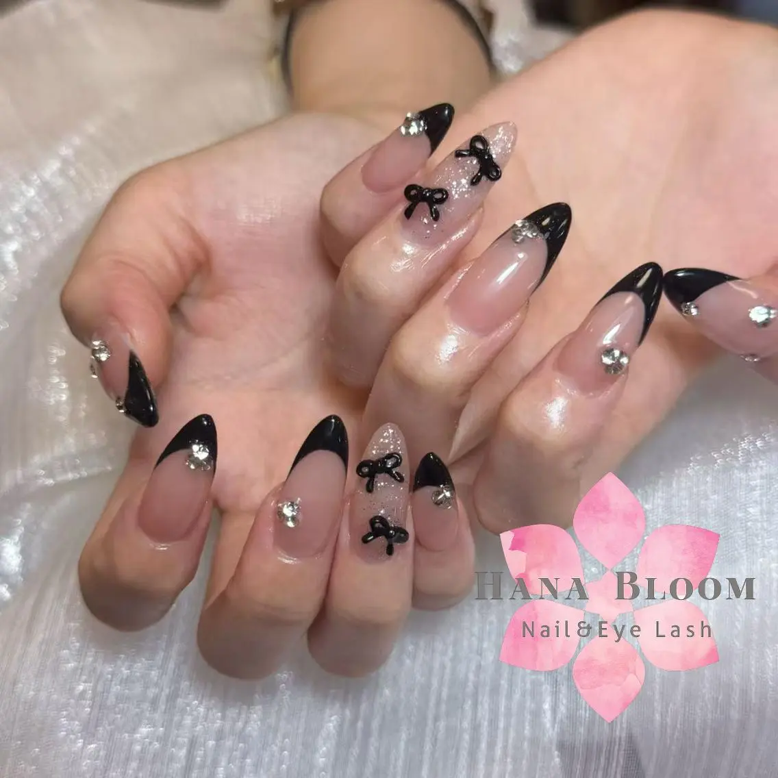 ネイル 長さ出し フットネイル 韓国ネイル マグネットネイル 持ち込み ハンドネイル ハンドケア Hana Bloom Nail💗YUIのネイルデザイン