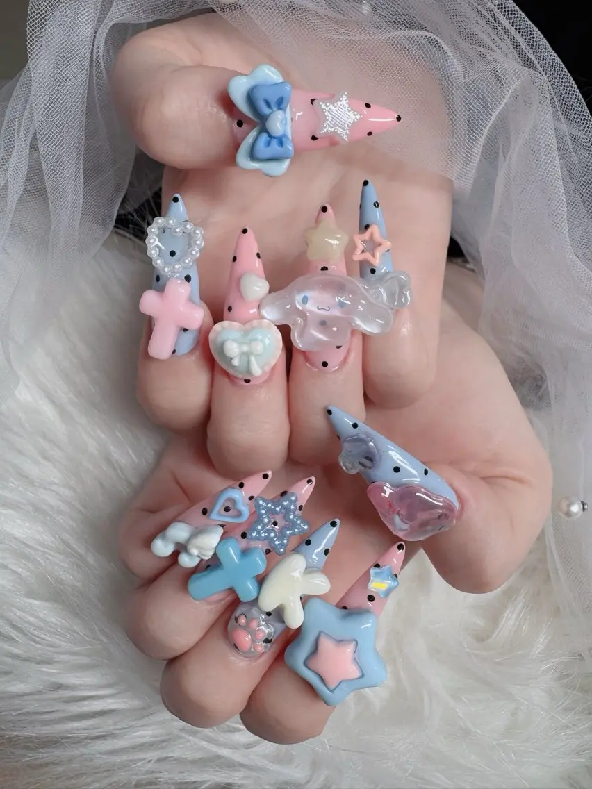 ネイル オーロラネイル フレンチネイル ジェルネイル ハロウィン 韓国ネイル ハンドネイル neco H.babynailのネイルデザイン