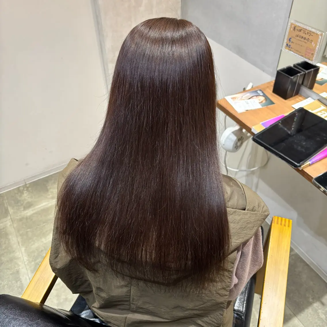 【流行✨】ココア・チョコレートカラー+1stepトリートメント🤎の写真