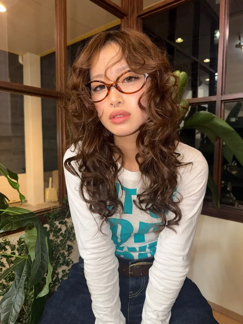 ロング ヘアカラー Nidee💫 あいのヘアスタイル