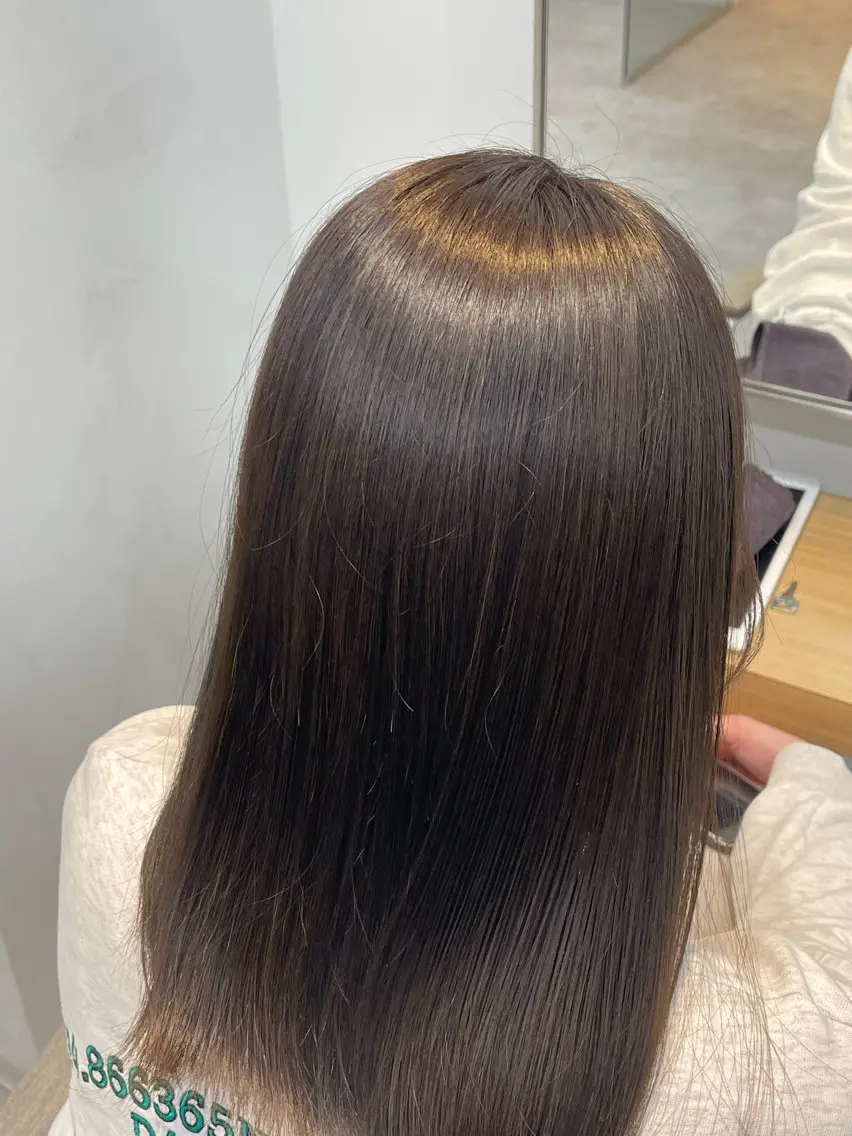 セミロング カラー 綱島/髪質改善 /艶髪/ルキヤ‎‎のヘアスタイル