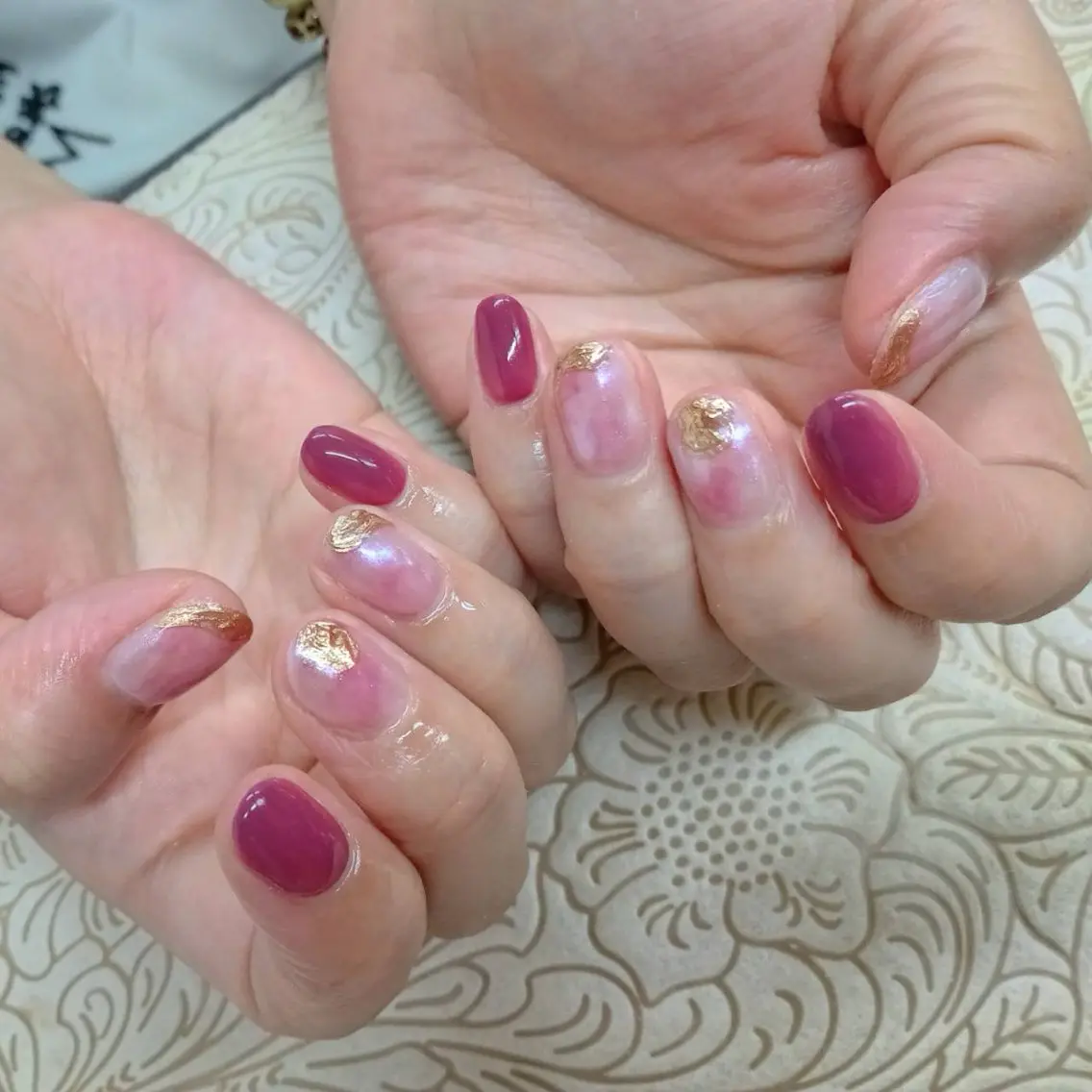 ネイル フラワーネイル precious nail  roomのネイルデザイン