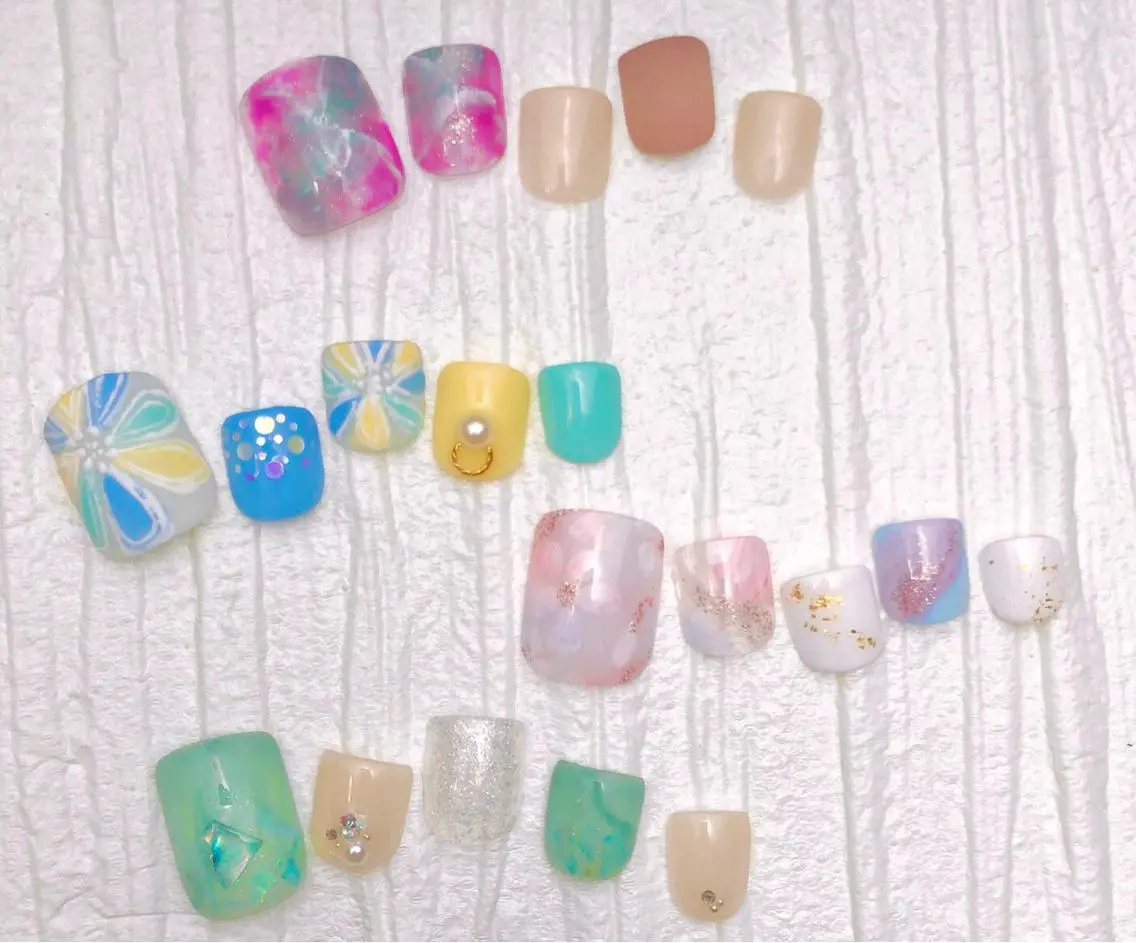 ネイル フットネイル Nailsalon ARKαのネイルデザイン