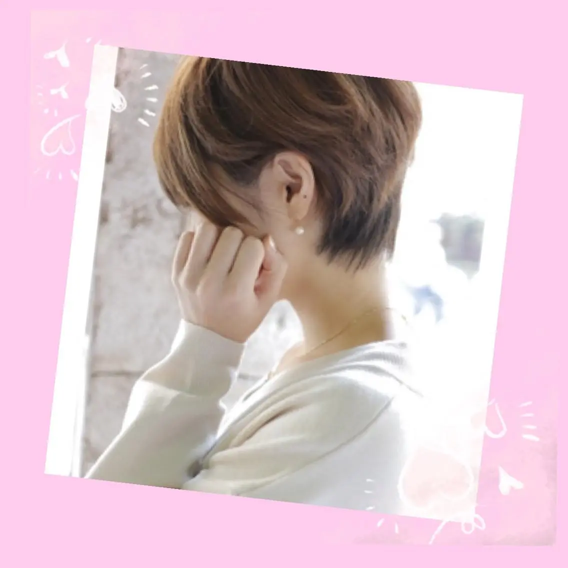ショート 嶋村 望美のヘアスタイル