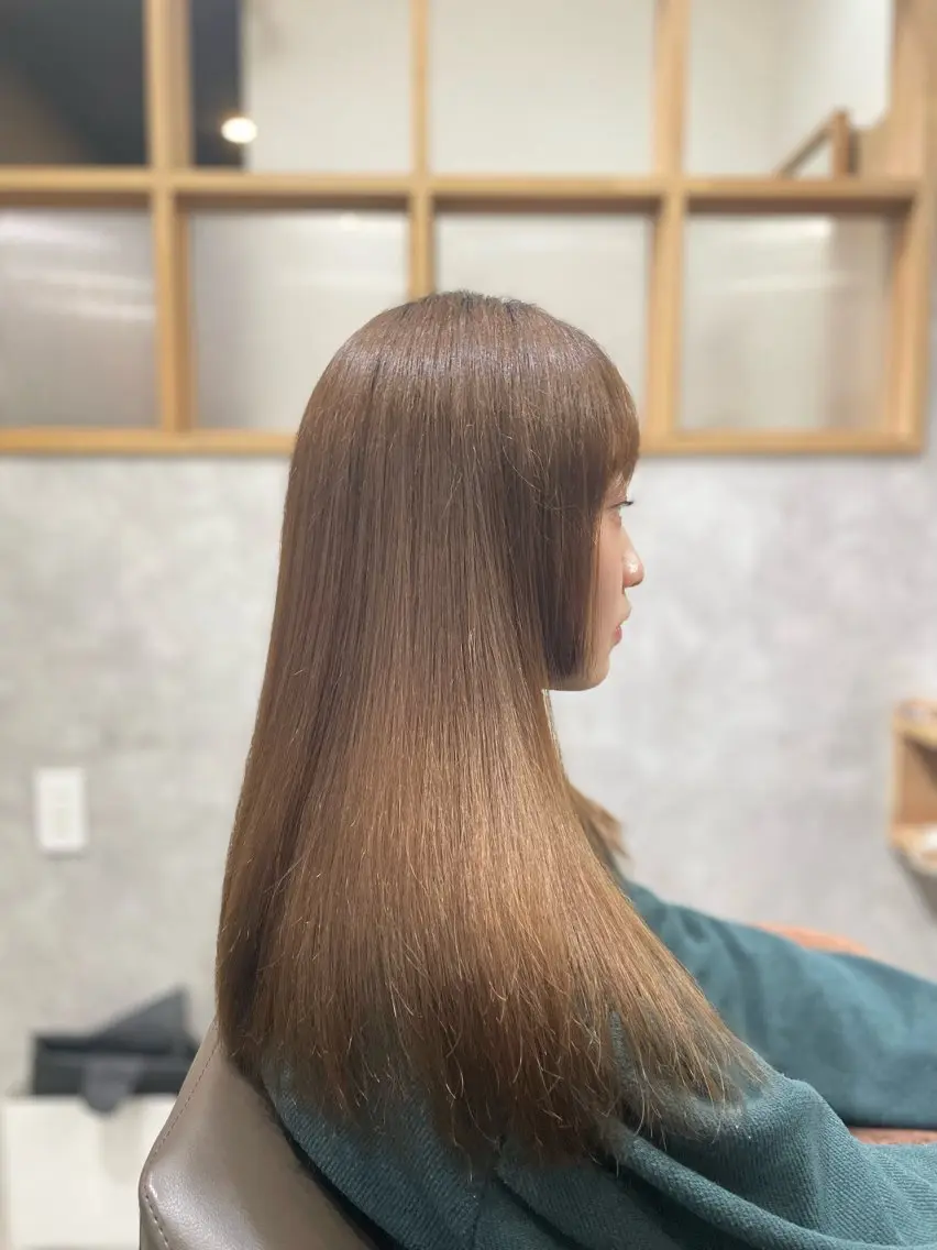 ロング 姫カット ロング ROCCAhair 谷山陸のヘアスタイル