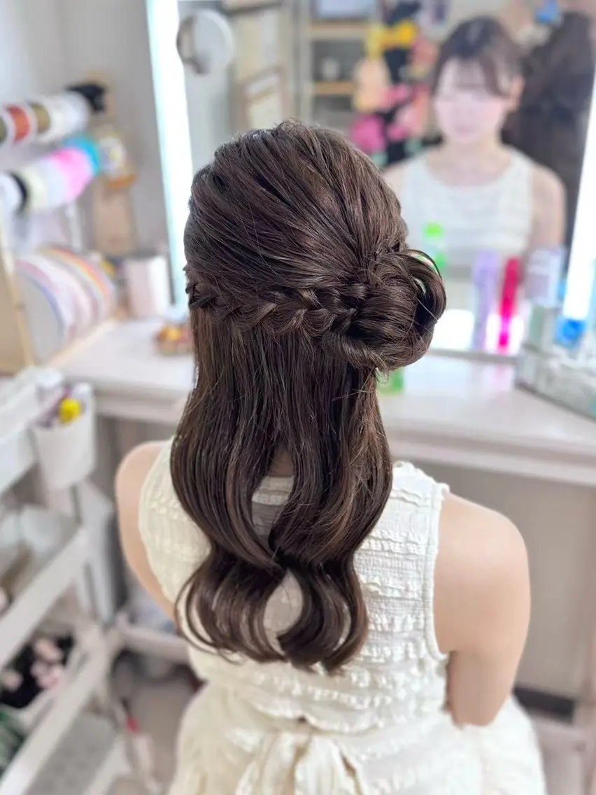 ヘアアレンジ ヘアセット Eyedor まつパ／眉毛専門店のマツエク・マツパデザイン