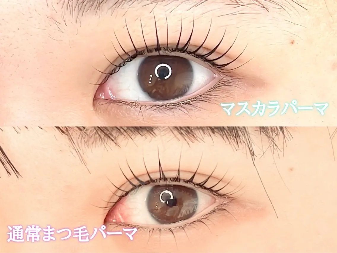 【マスカラパーマ💎】しっかり上がる韓国式まつ毛パーマorパリジェンヌ💄3種のケア付き⭐️の写真