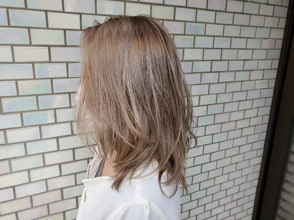 ミディアム ヘアカラー トリートメント 社内カット講師・店長 菅原賢一のヘアスタイル