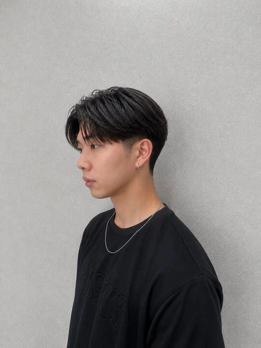 ショート メンズ カット 艶髪/似合わせカット /本厚木/SHIAのヘアスタイル