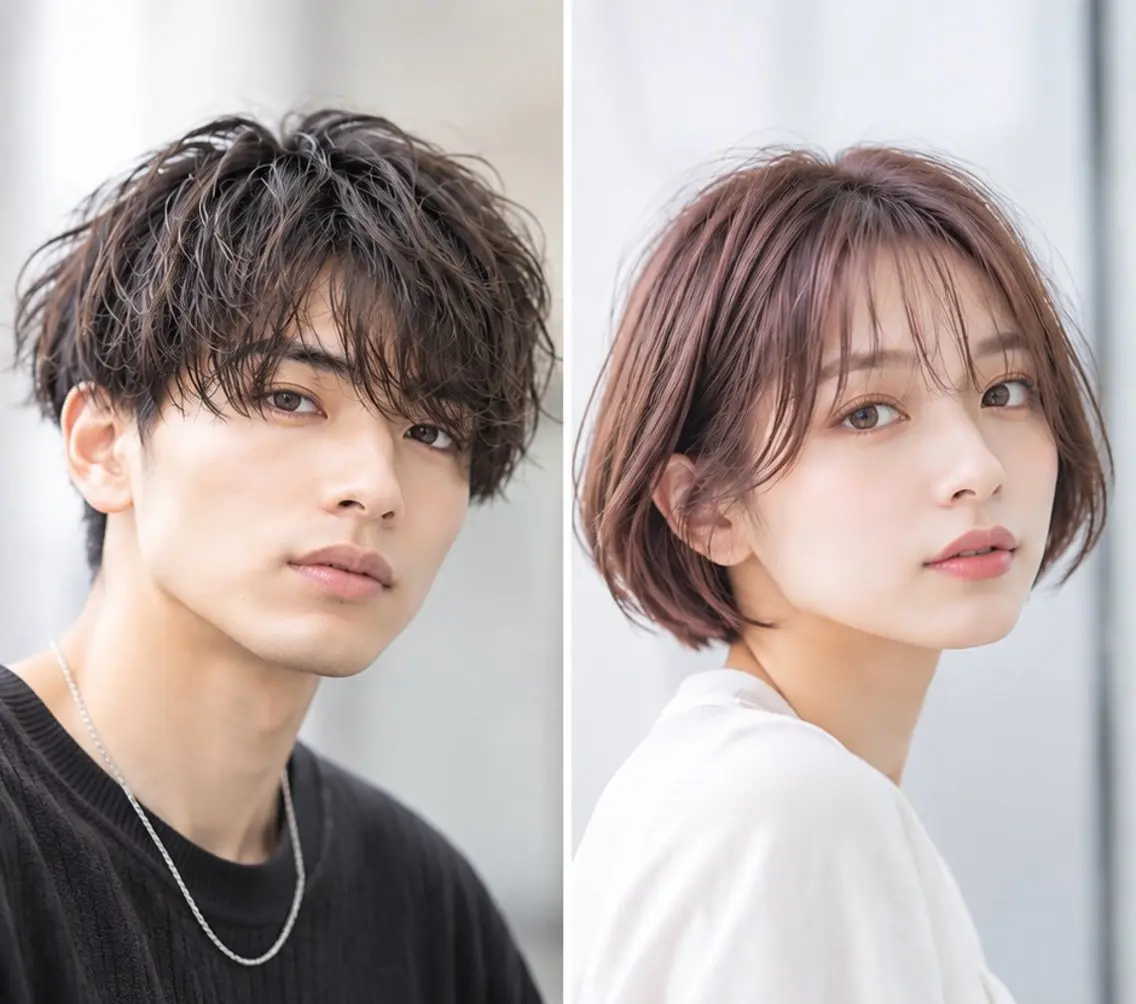 【男女利用◎】ドライカット(シャンプーなし)髪質改善/縮毛矯正/浅草蔵前の写真