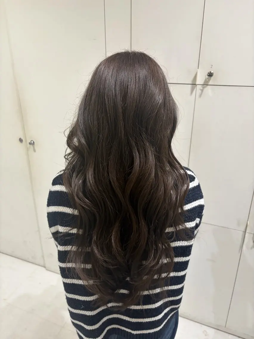 ロング カラー 透明感カラー✮*｡ﾟ ayunaのヘアスタイル