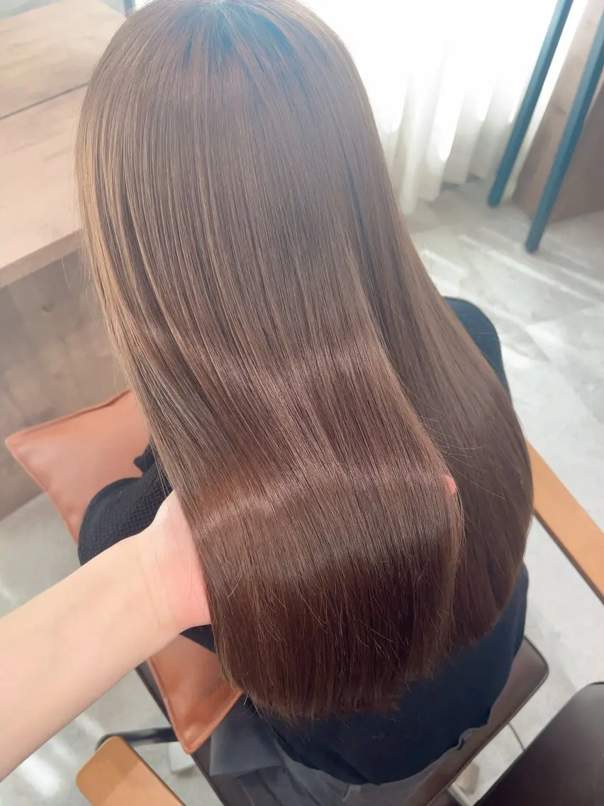 ロング KAEDE🎀 縮毛矯正＆パーマ特化のヘアスタイル