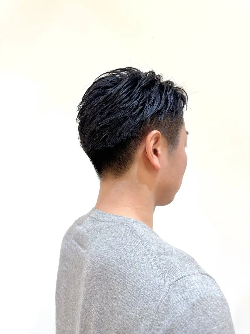 ショート メンズ ビジネス メンズ就活ヘア 池口 直希のヘアスタイル