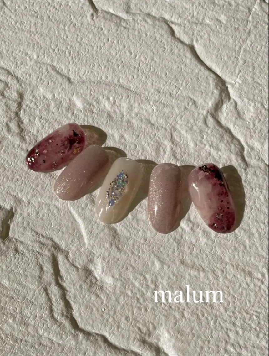 ネイル ハンドネイル malum nailのネイルデザイン
