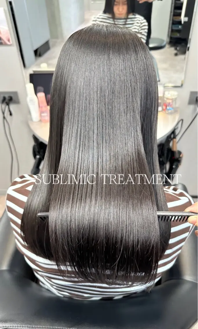 ロング カラー トリートメント カット ヘアカラー トリートメント 美髪矯正・レイヤー 倉友哉のヘアスタイル