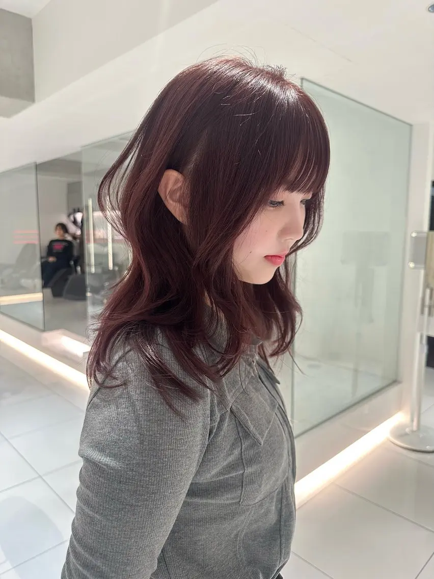 ロング ハッシュカット ✦·.⋆  SAYAのヘアスタイル