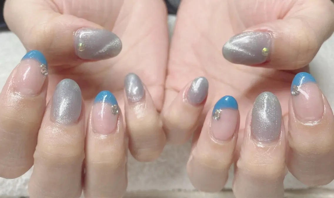ネイル ニュアンスネイル🌈 MYU Nailsのネイルデザイン