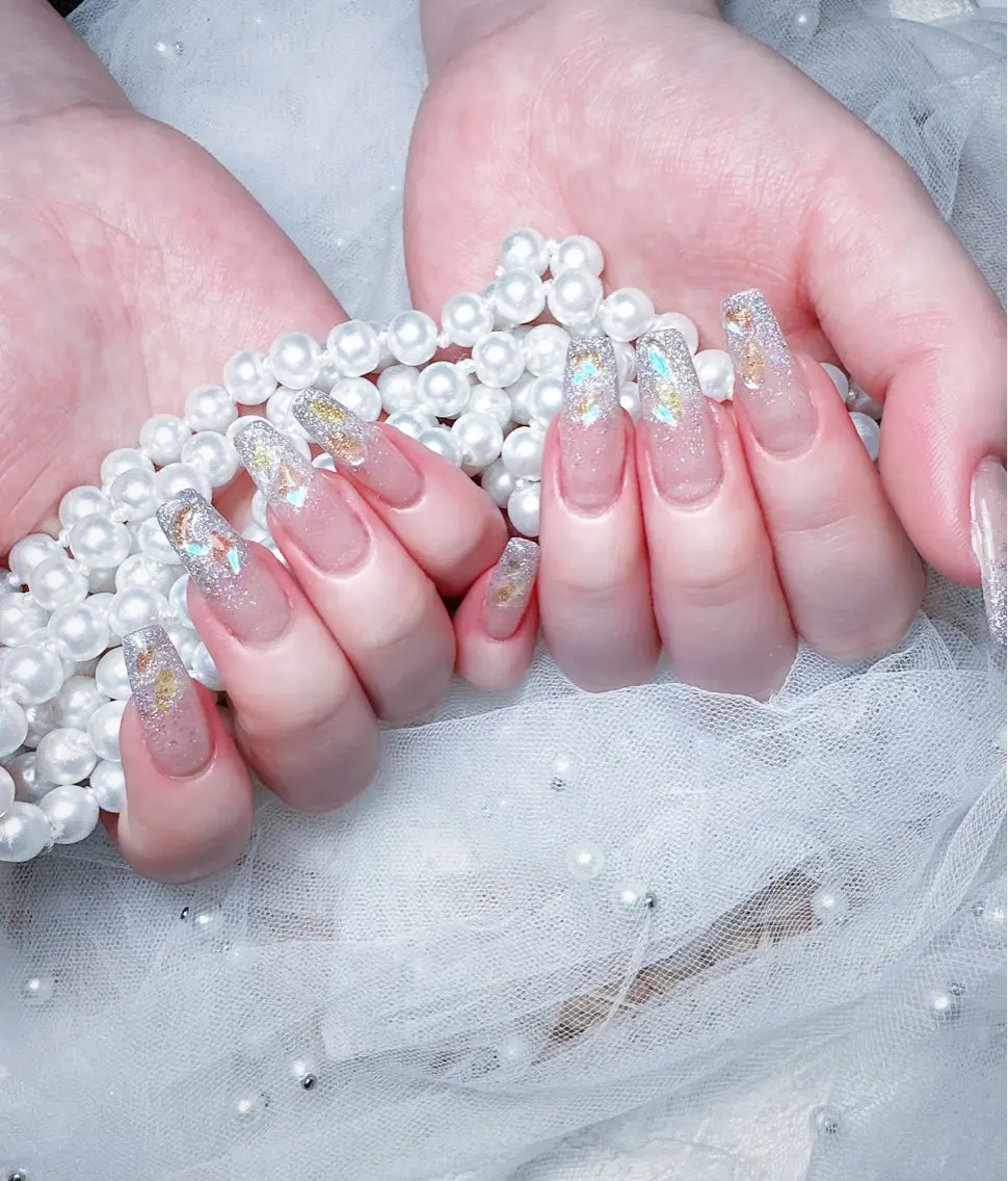 ネイル ハンドネイル M🌷nail 長さだし専門店のネイルデザイン